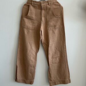 Dedicated Tan Wide-Leg Pants (Size: S)